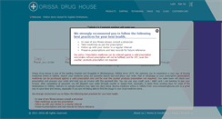Desktop Screenshot of orissadrughouse.com