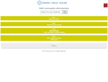 Tablet Screenshot of orissadrughouse.com
